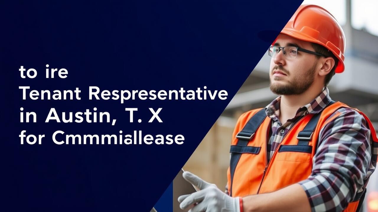 Top Reasons to Hire a Tenant Representative in Austin, TX for Your Commercial Lease